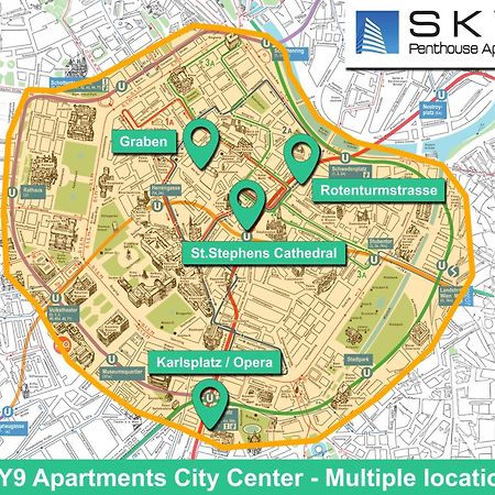 Sky9 Apartments City Center Vienna Exterior photo