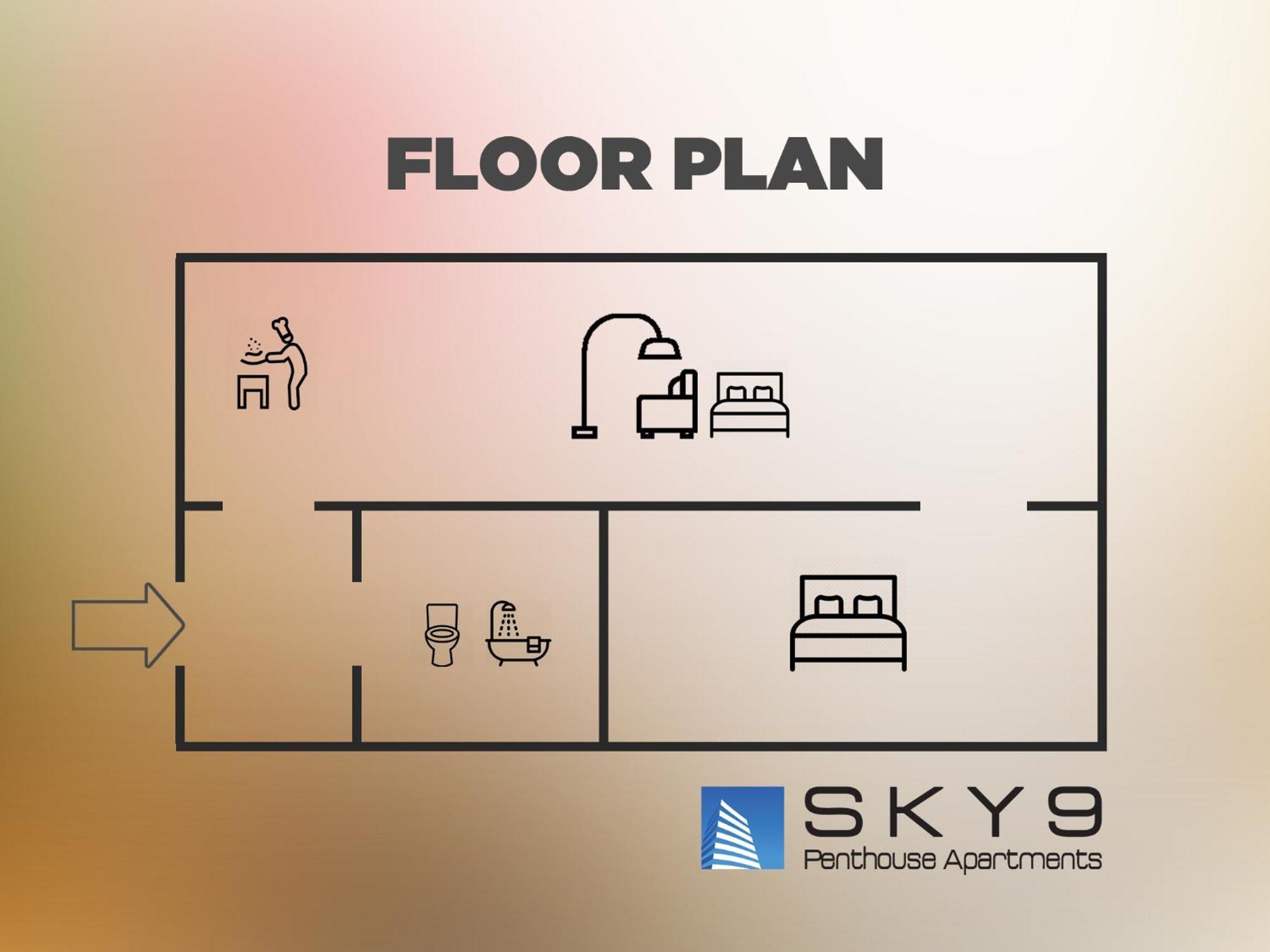 Sky9 Apartments City Center Vienna Room photo