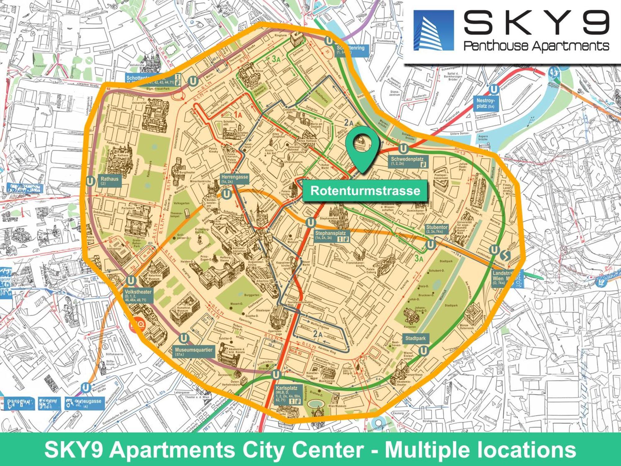 Sky9 Apartments City Center Vienna Room photo